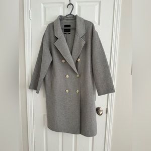 Zara double breasted wool coat